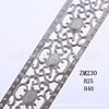 Manufacturer's new iron jewelry accessories Ironypentic cutout lace metal craftsmanship and wholesale