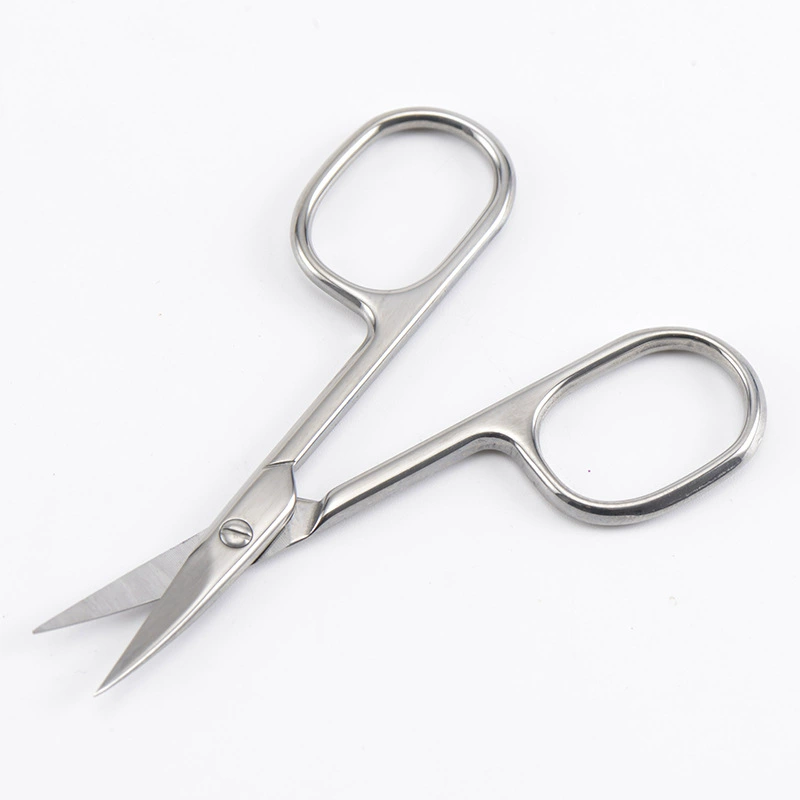 Cosmetic scissors for eyelashes stainless steel