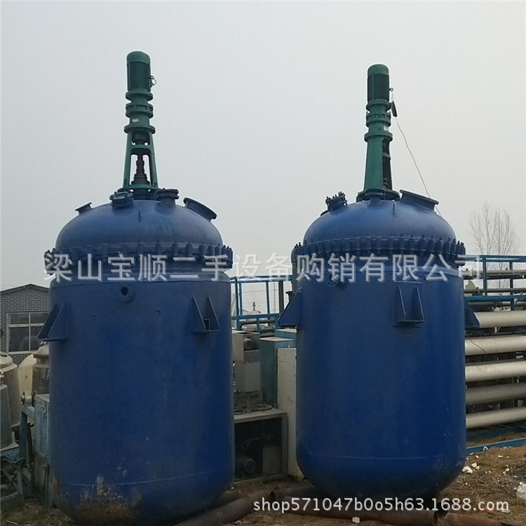 50立方不锈钢反应釜 5000升搪瓷反应釜机械密封电加热反应釜