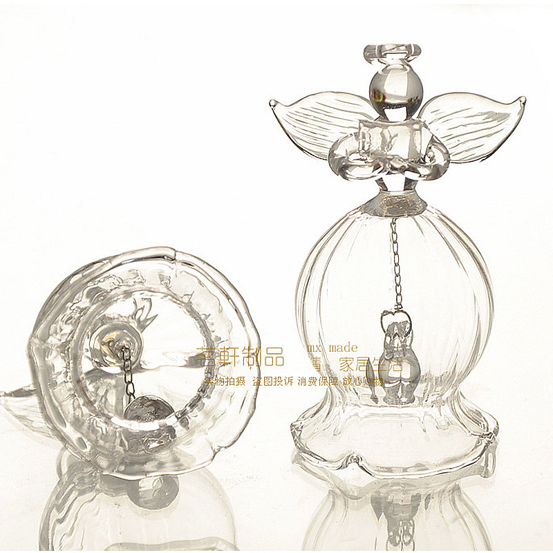 Hokkaido vidrio artesanía bendición Ángel campanas de viento flor Ángel Regalo boda/regalo creativo
