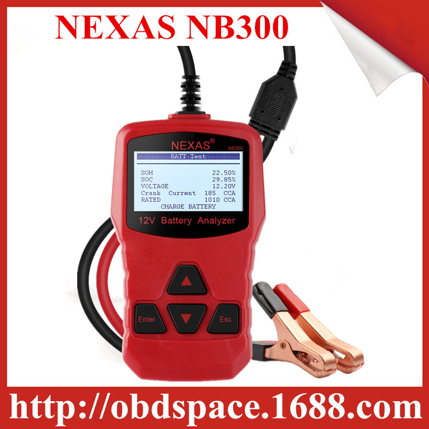 NEXAS NB300 Car Battery Tester 12V Car Tester CCA Battery