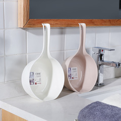 孫小美水勺廚房可懸掛放置長柄水瓢兒童寶寶洗澡加厚磨砂塑料水勺