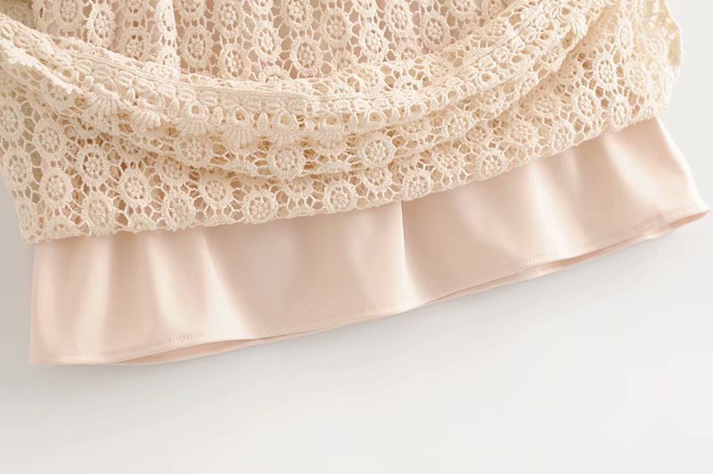Cotton Fashionskirt(Beige-S) NHAM4438-Beige-S