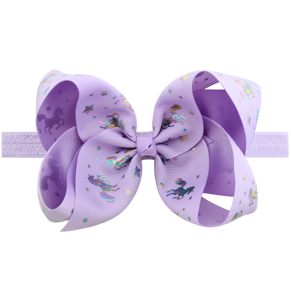 New Fashion Style Solid Color Bow Hairband Set display picture 4