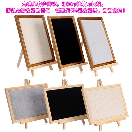 Retro wooden necklace display board wall hang xuemei hair ornament jewelry frame earring earrings storage stall display stand