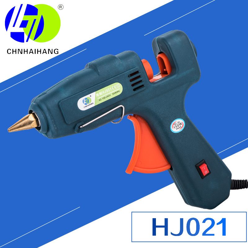 海航【厂家批发】200W大功率胶枪家用手工DIY调温11mm棒热熔胶枪