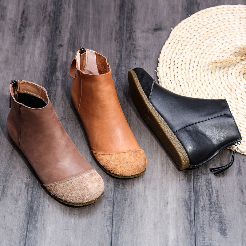 Bottes femme en En cuir - Ref 3354702 Image 4