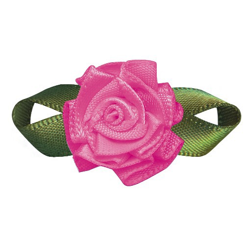 Yao Ming decoración de flores DIY hecho a mano de ocho caracteres hoja 2 puntos Konka Xin ropa interior Decoración Accesorios embalaje cinta pequeña flor