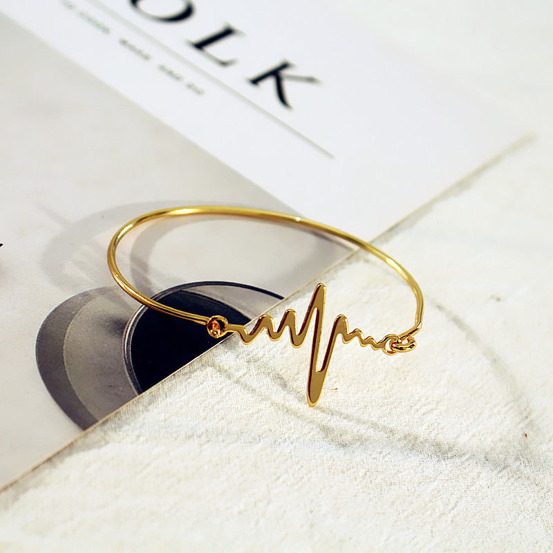 Alloy Simple Geometric Student watch(Bracelets black) NHCN0087-Bracelets black