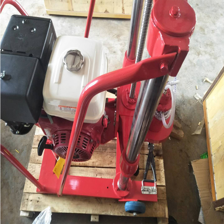 现货供应四川混凝土路面取芯钻机 钻孔取心机手持式混凝土取芯机