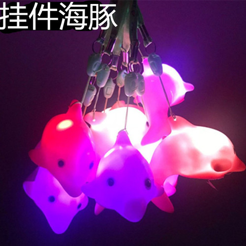 Manufacturer supply creative gifts LED colorful mushroom night light Night market stall ring game hot selling glowing toy