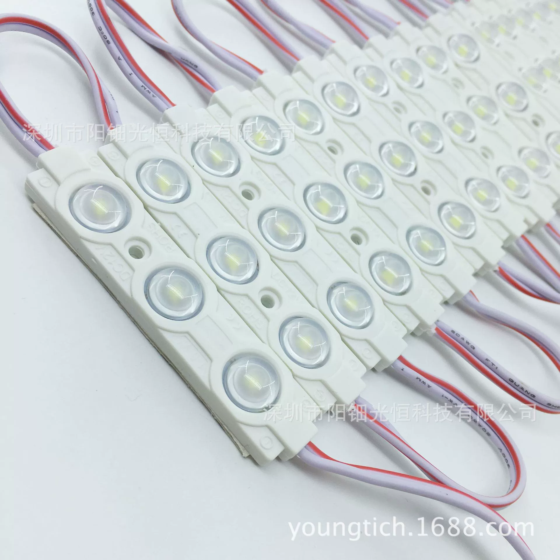 LED литьевой линз-модуль три света водонепроницаемый светонепроницаемый рекламный световой короб литьевые модули 5730 подсветка