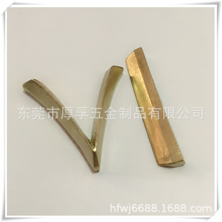黄铜数字标牌 五金标牌 铜字母数字加工铸造 定制加工标牌