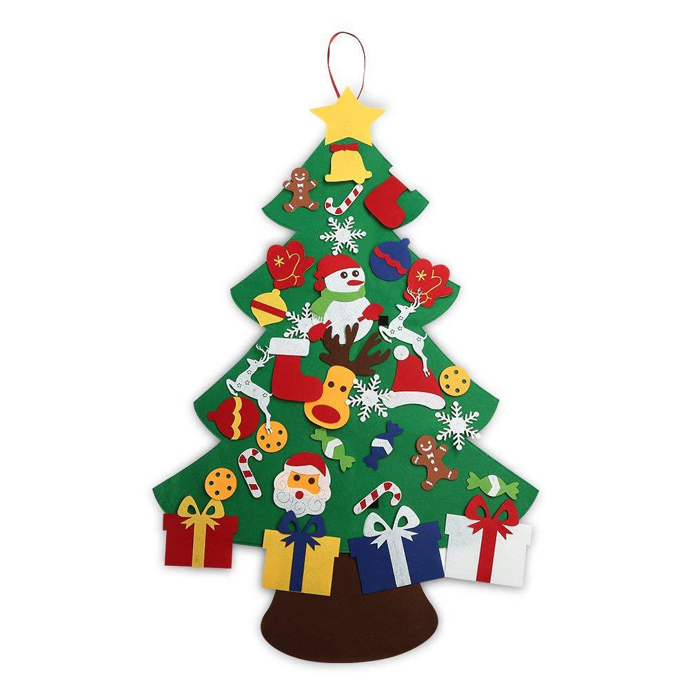 毛毡圣诞树 圣诞节圣诞树 各种圣诞节挂件 儿童DIY大量批发定制