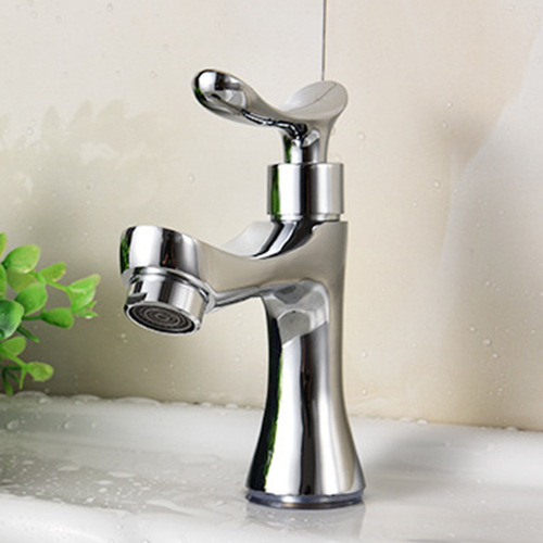 Copper thumb single cold water basin faucet Ceramic basin washbasin single cold water faucet manufacturer wholesale