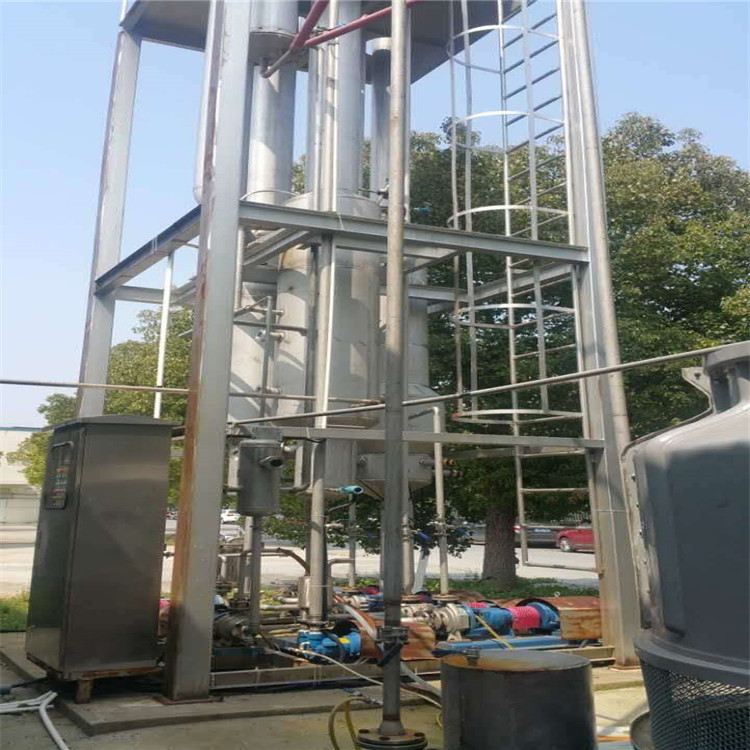 专业经营二手三效多效降膜蒸发器 MVR蒸发器 诚信出售|ru