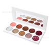 Eye shadow, glitter powder, flashing eyeshadow palette, European style, 10 colors