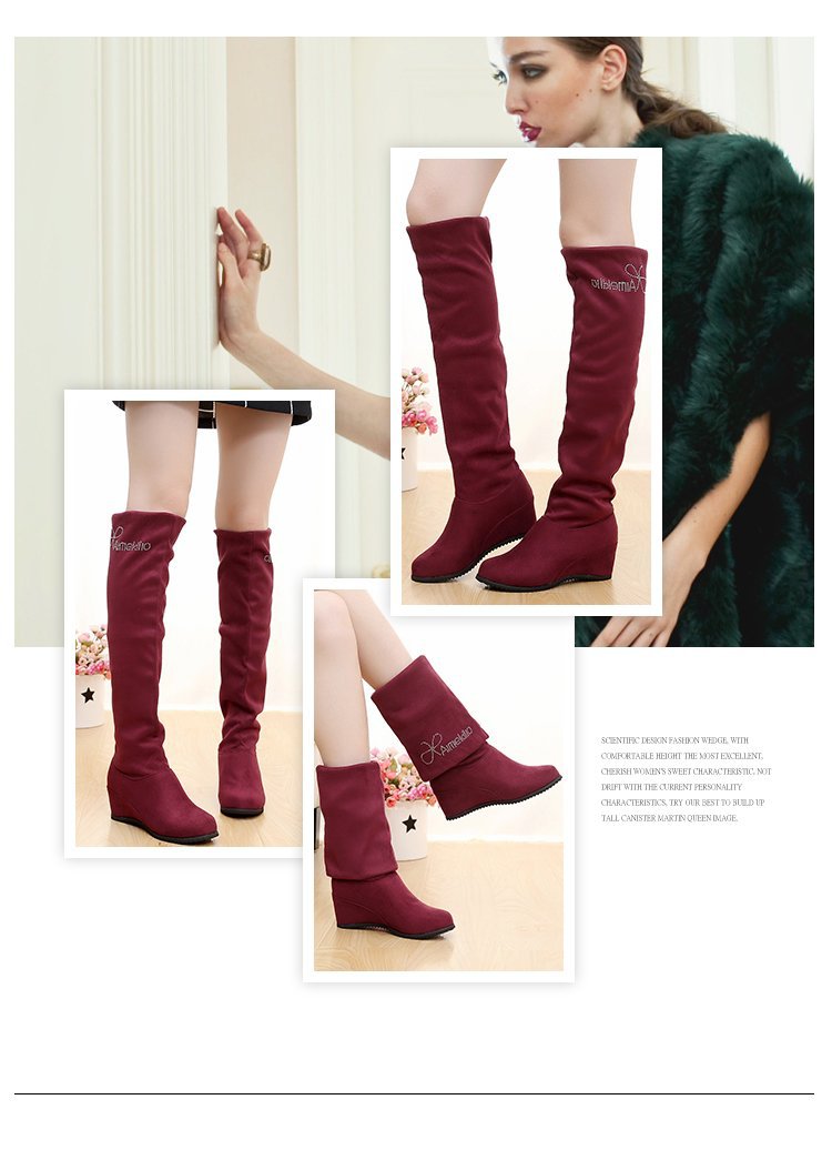 Bottes femme en Daim - Ref 3355238 Image 25