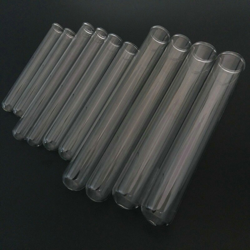 供直径15mm高度150mm高硼硅圆底平口