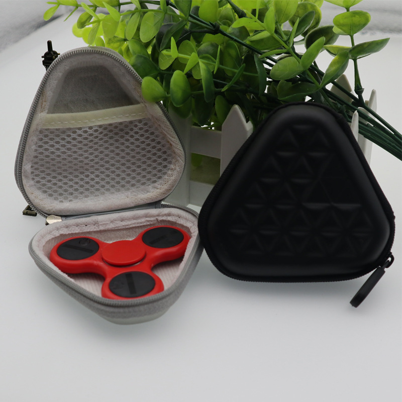 直销指尖陀螺eva包装盒 中性eva耳机包 防震抗压eva收纳包可定制