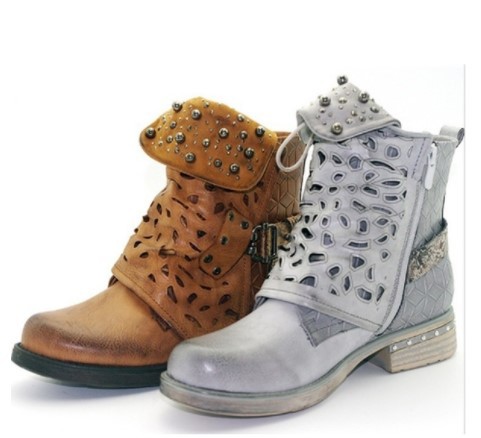 Bottes femme en PU artificiel - Ref 3355371 Image 16