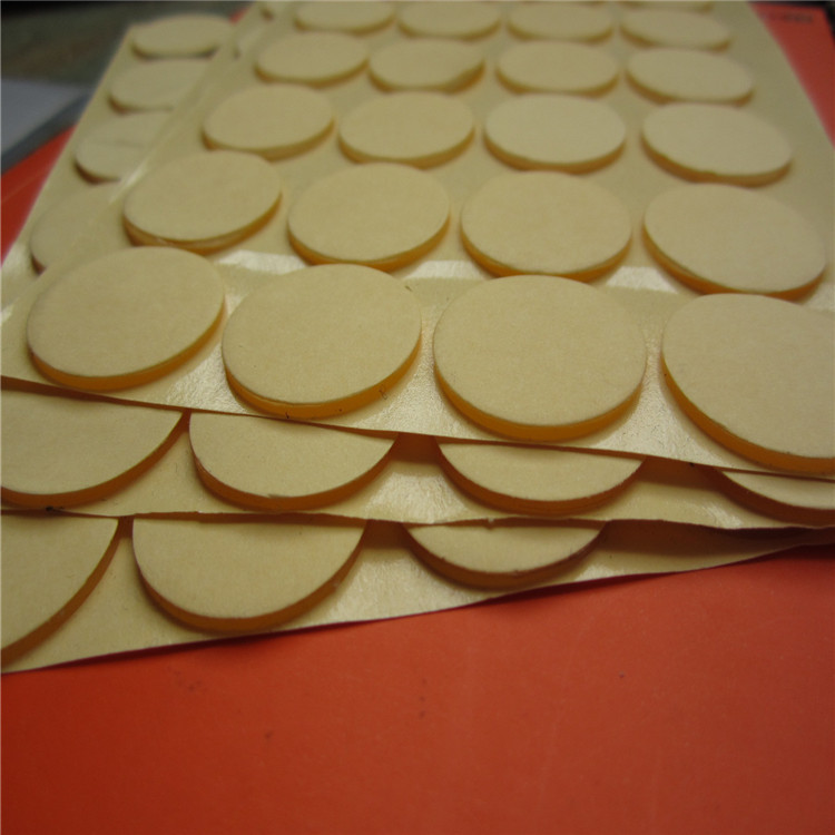 专业生产各种型号双面胶 双面胶各种模切冲型 圆形泡棉双面胶垫