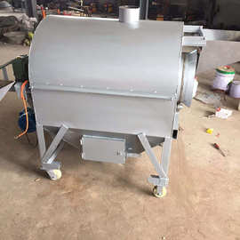 大型炒瓜子机 芝麻电加热炒货机 自动旋转滚筒炒货机图片