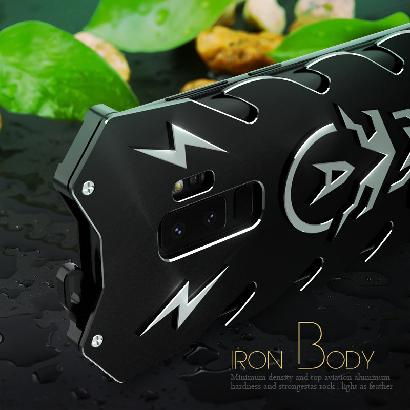 SIMON New THOR II Aviation Aluminum Alloy Shockproof Armor Metal Case Cover for Samsung Galaxy S9 & Samsung Galaxy S9 Plus