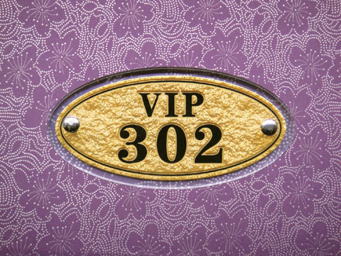 定制酒店宾馆KTV包厢号门牌 亚克力浮雕房间号码 数字标志牌