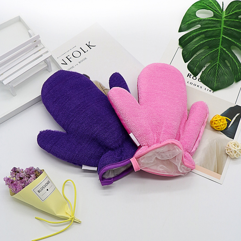 Magical waterproof Oil Dishwashing gloves Domestic cleaning Magic decontamination environmental protection natural Wood fiber Clean gloves