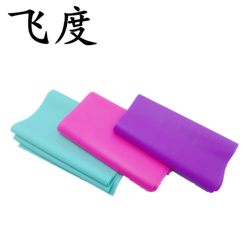 Yoga resistance band elastic band fitness latex resistance sheet elastic TPE dance resistance band stretching band dance