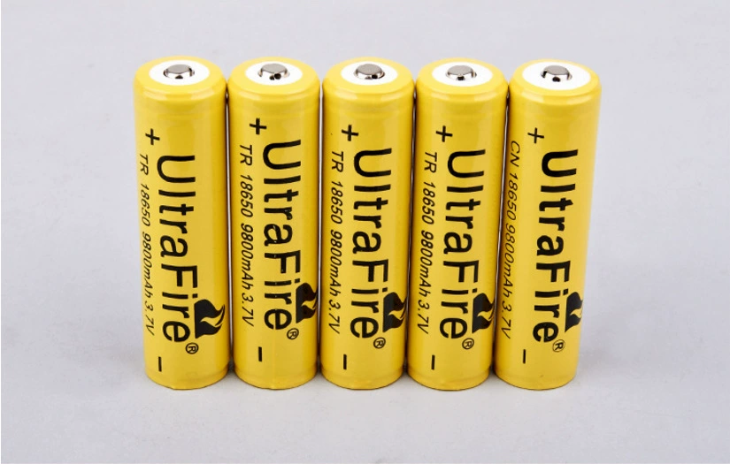 Емкая литиевая батарея, зарядка фонарика, оптом, 9800mAh, 7В