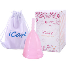 iCare Medical Grade Silicone Menstrual Cup Menstrual Cup Moon Cup Manufacturer Wholesale Aunt Cup MC01