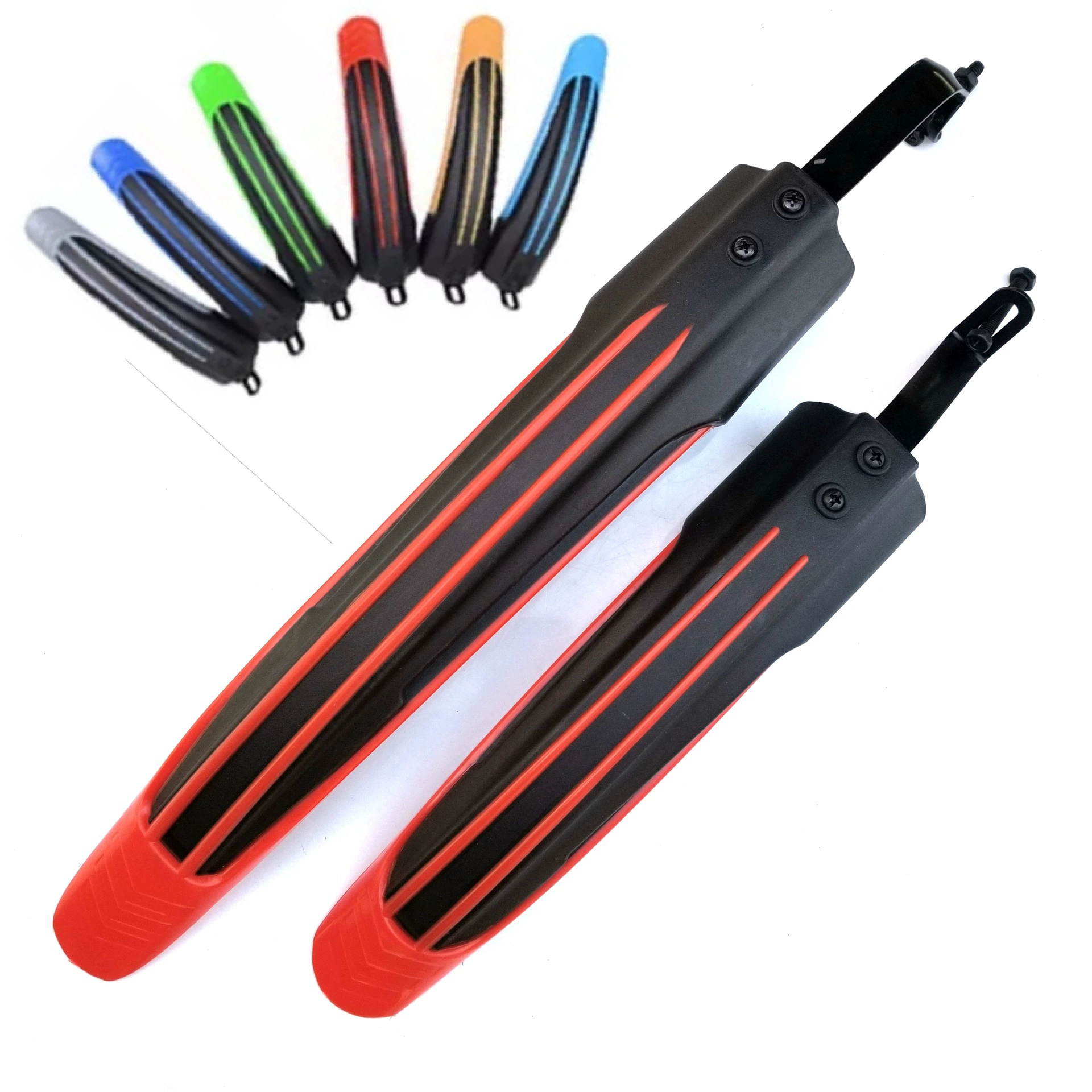 Хорошее Качество 245 г Велосипедное крыло аксессуары для горного велосипеда 26-дюймовая железная карта быстросъемное крыло 003 с винтами