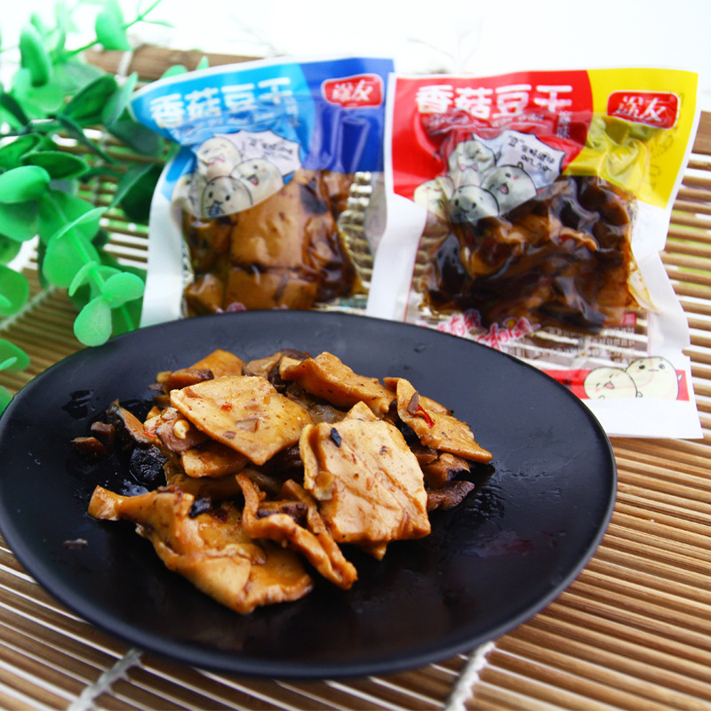 mushrooms Dried bean curd 5 pounds flavor Spicy and spicy Bean products snacks Independent packing Dried tofu