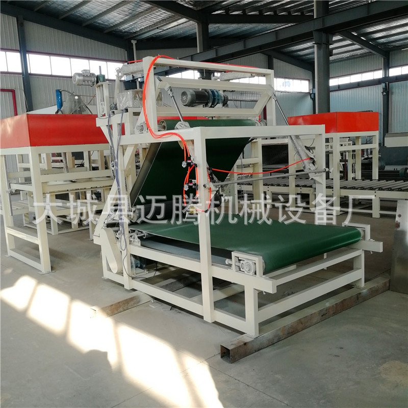 供应岩棉板分层平切锯玻璃棉剖层卷毡机玻璃棉卷毡贴箔打卷机设备