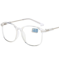 New Transparent Prescription Glasses 100-600 Degrees Unisex Retro Transparent Frame Wholesale