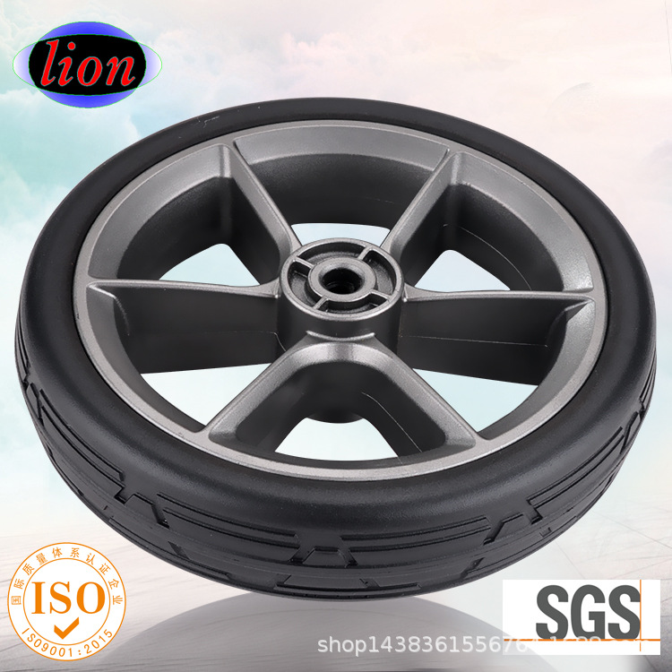 2019年新款婴儿手推车PU轮子 Baby车轮子