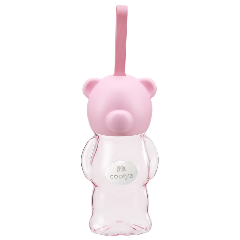 Cool Ya factory wholesale Cartoon Bear PP Plastic Takeout children Seal cup Children's Cup Gift cups
