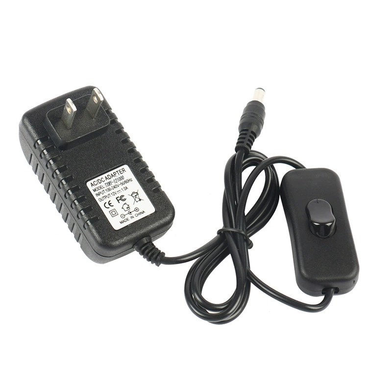 Power adapters, switch key, safe power supply, 12v