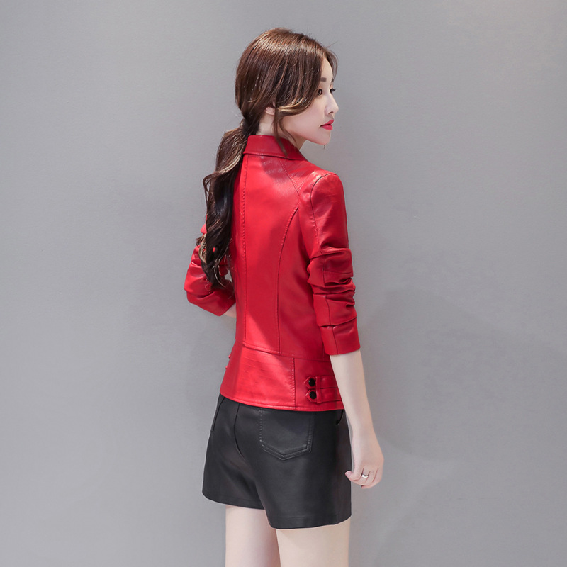 Veste cuir femme KAFRANDI en PU - Ref 3331783 Image 3