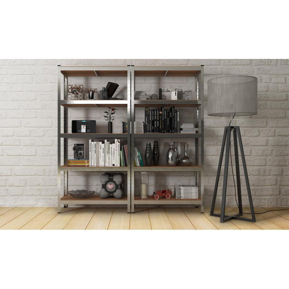 2019畅销外贸镀锌轻型仓库工业家用货架书架超市整理仓储架