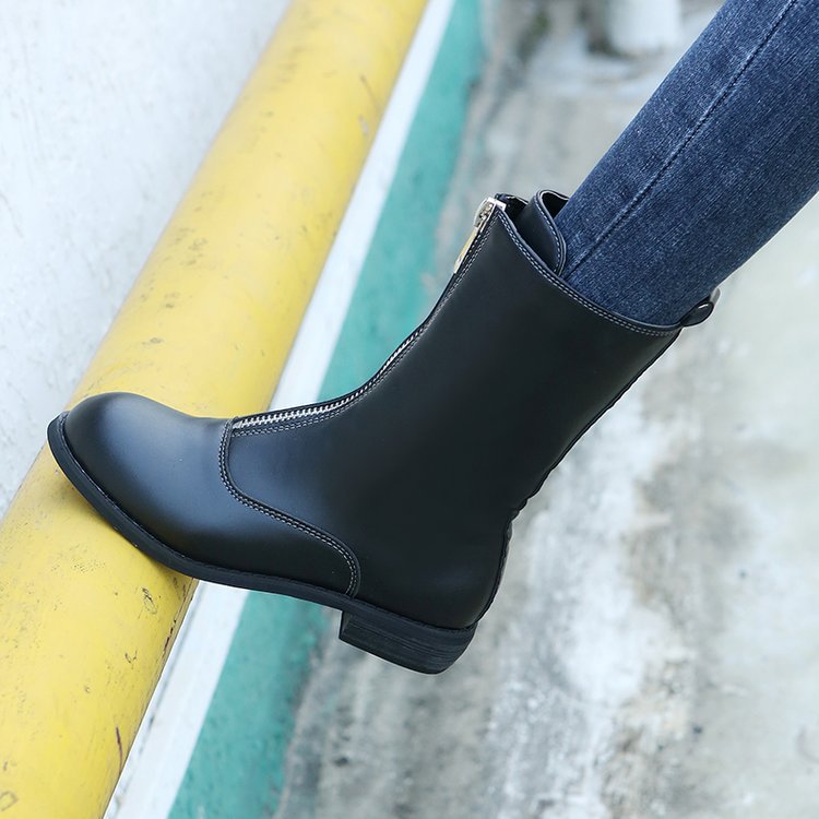 Bottes femme en PU artificiel - Ref 3355820 Image 29