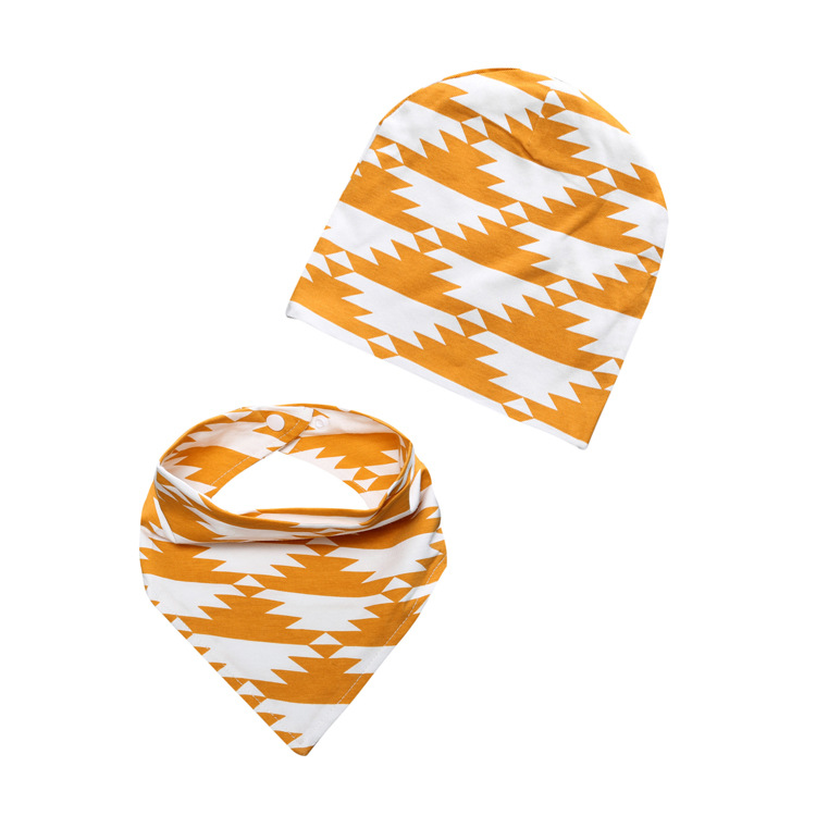 오렌지 삼각형 + 타액 타월