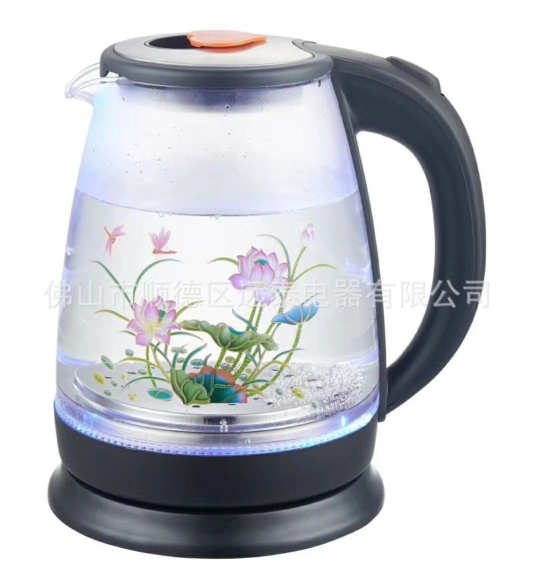 会销富氢玻璃养生水壶 1.8L托玛琳养生壶礼品  电热水壶厂家批发