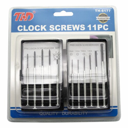 Factory direct sales of 11-piece watch screwdriver set, cross, multi-specification screwdriver, watch screwdriver set wholesale