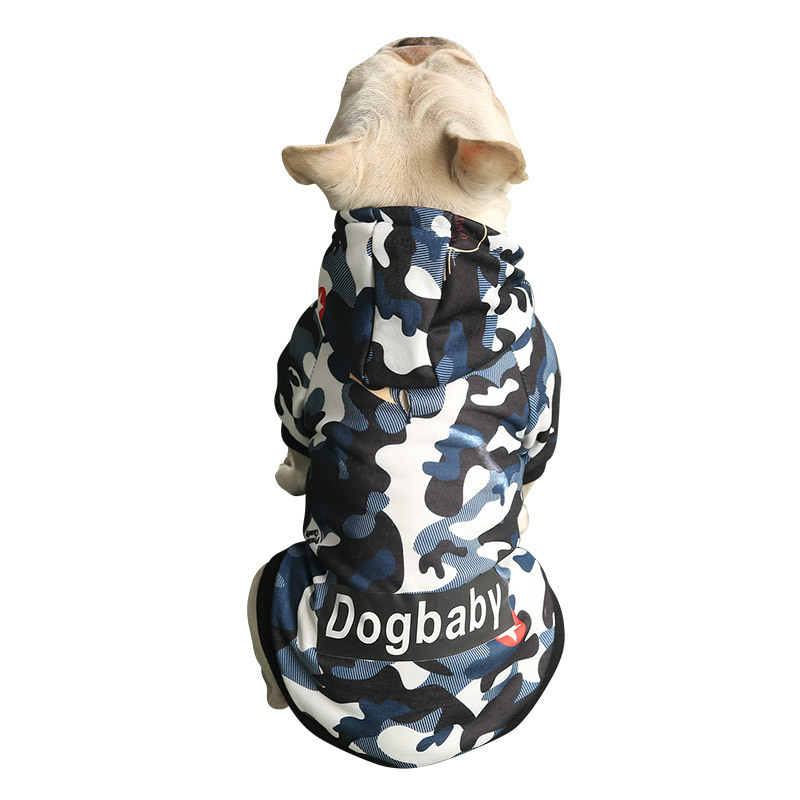 Ropa para mascotas más vendida, otoño e invierno, sudadera con capucha de camuflaje, ropa con capucha para perros pequeños, ropa personalizada para perros pequeños, Pet Magic House_voghion.com