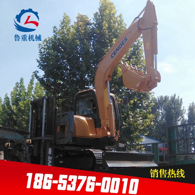 全新小型挖掘机 园林绿化 橡胶履带式挖沟机