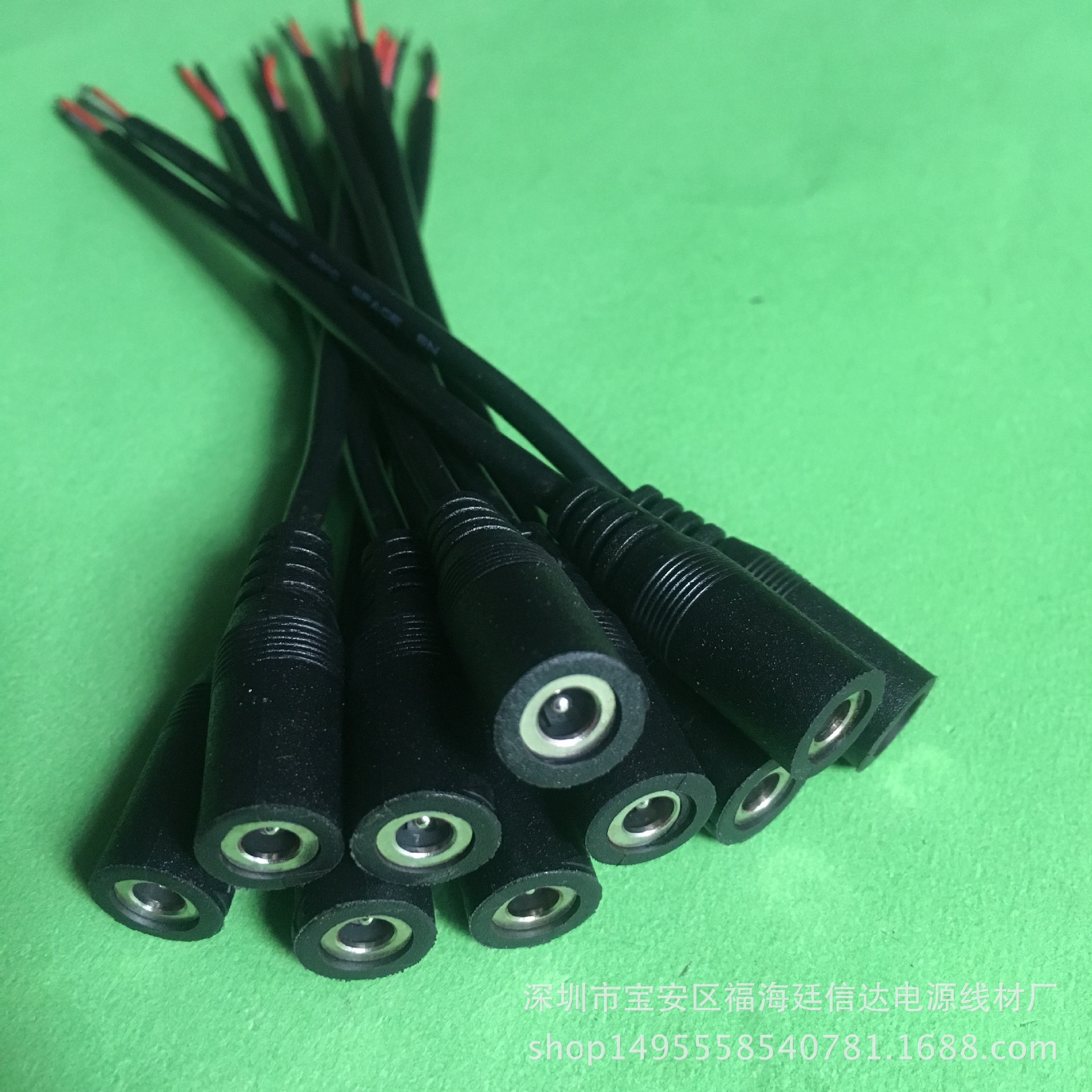 DC4017母座线 DC4017公母对接线 4017母头线 短头单头公母线-阿里巴巴