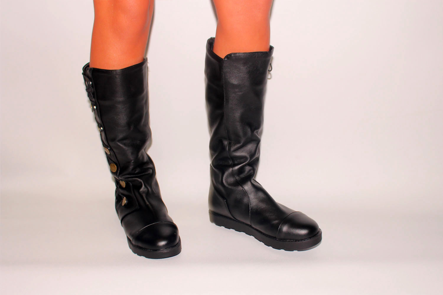 Bottes femme en pu - Ref 3355167 Image 26